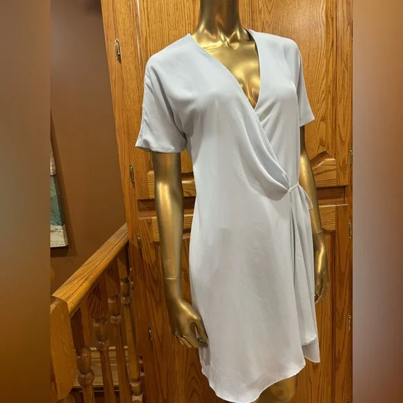 Babaton Soft Blue Blouse - Picture 2 of 11